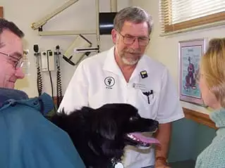 Dr. Larry McAfee at our Animal Hospital in Valparaiso